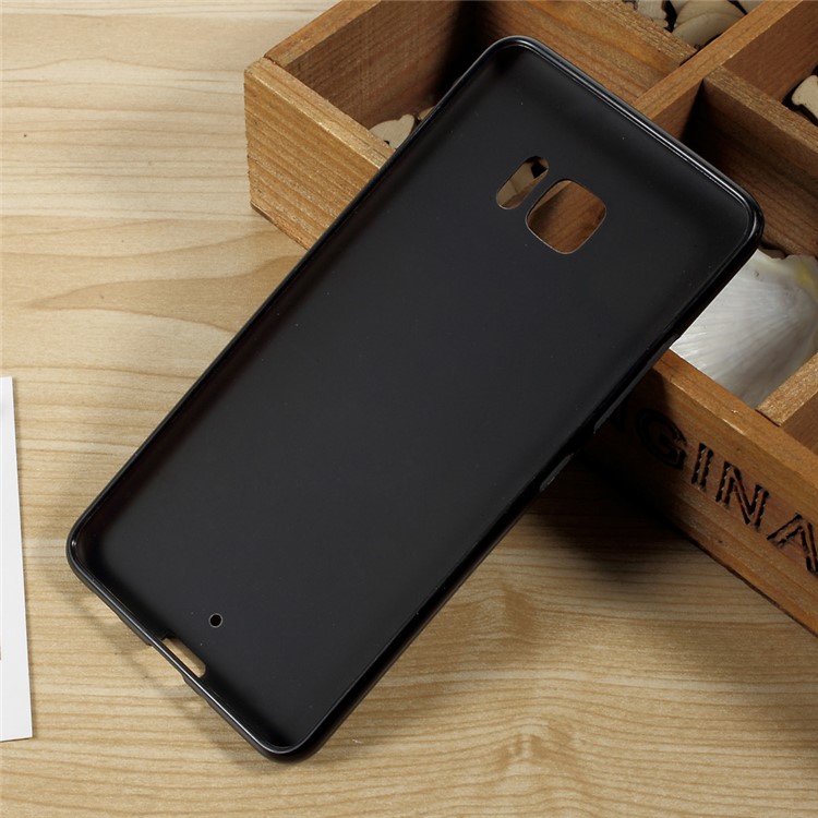 Frosted Anti-fingerprint TPU Phone Case for HTC U Ultra - Black-2