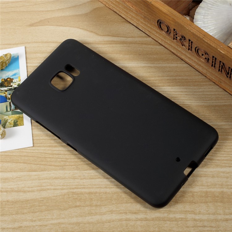 Frosted Anti-fingerprint TPU Phone Case for HTC U Ultra - Black-3
