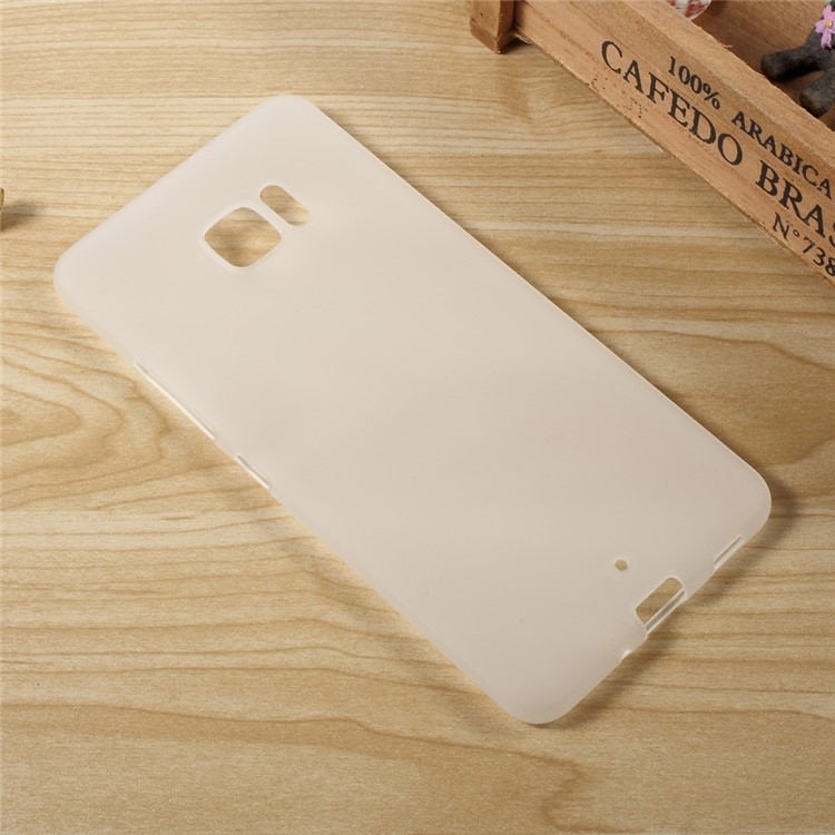 Anti-fingerprint Frosted TPU Mobile Case for HTC U Ultra - White-2