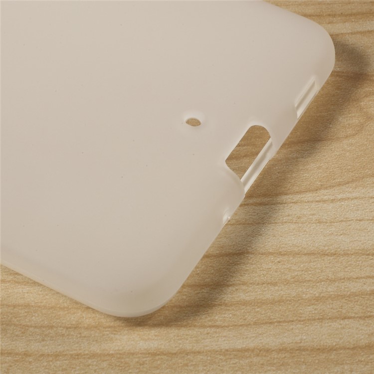 Anti-fingerprint Frosted TPU Mobile Case for HTC U Ultra - White-5