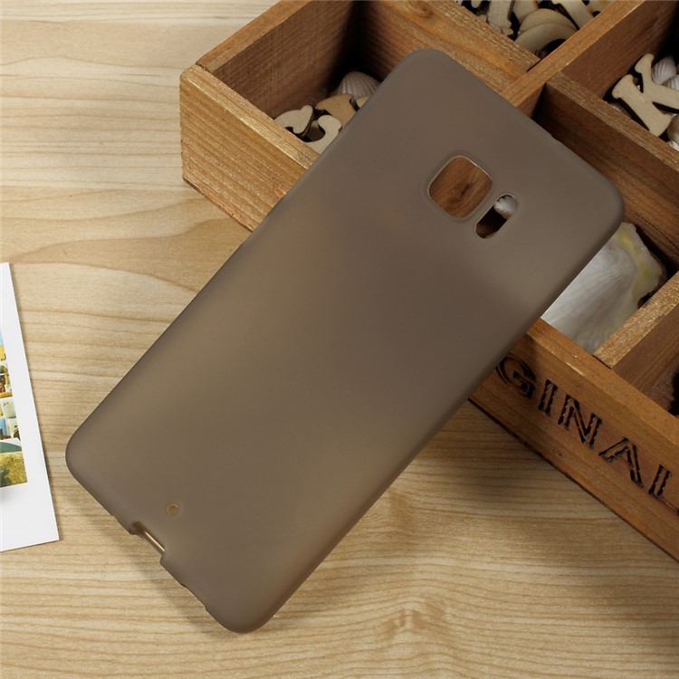Anti-fingerprint Matte TPU Back Skin Case for HTC U Ultra - Grey-1