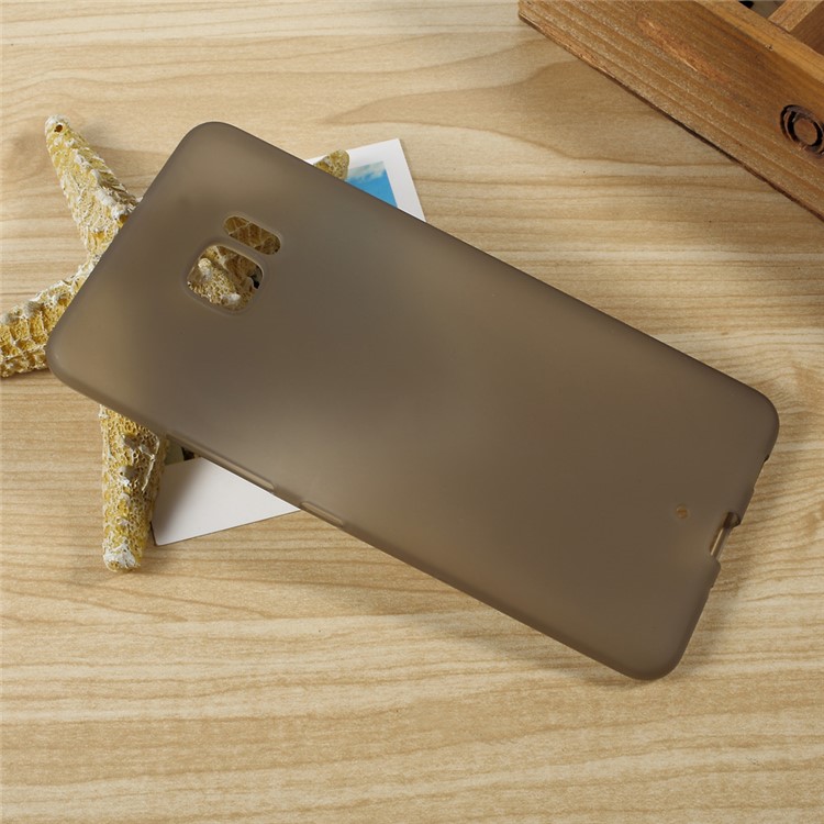 Anti-fingerprint Matte TPU Back Skin Case for HTC U Ultra - Grey-3