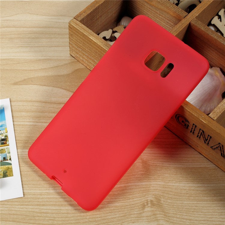Frosted TPU Mobile Phone Case for HTC U Ultra - Red-1