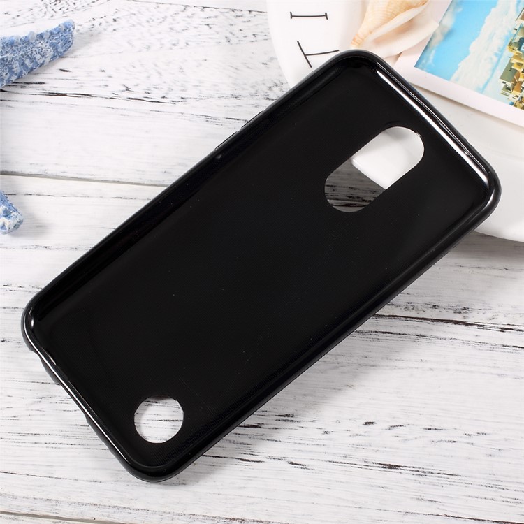S-line Pattern Gel TPU Protection Case for LG K10 (2017) - Black-2