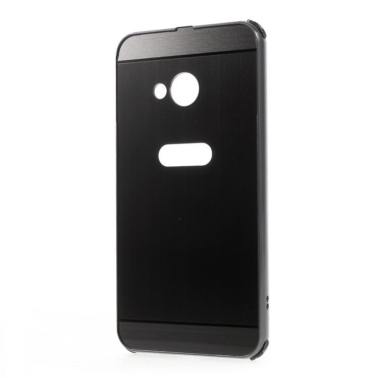 sliding metal bumper brushed plated plastic drop proof cover for htc u play black sliding metal bumper brushed plated plastic drop proof cover for htc u play black