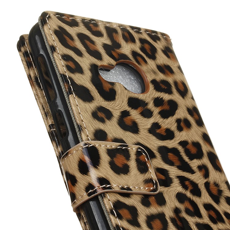 Leopard Pattern PU Leather Wallet Phone Case for HTC U Play-3