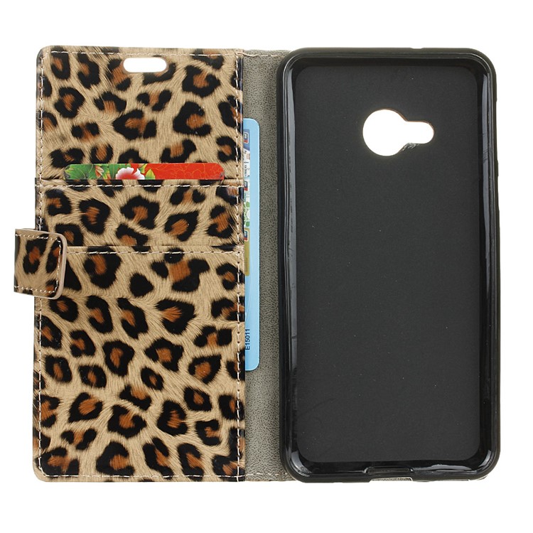 Leopard Pattern PU Leather Wallet Phone Case for HTC U Play-4