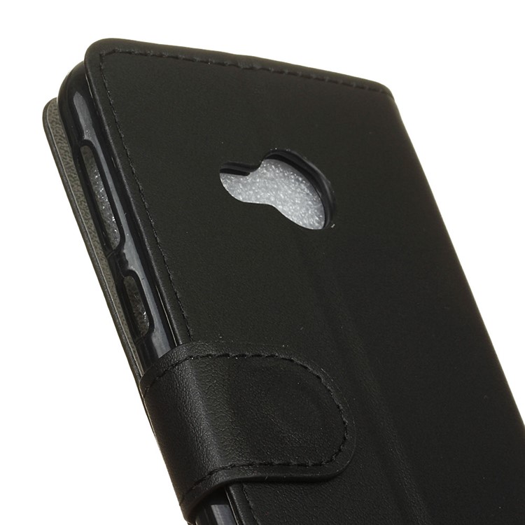 Wallet Leather Stand Case for HTC U Play - Black-4