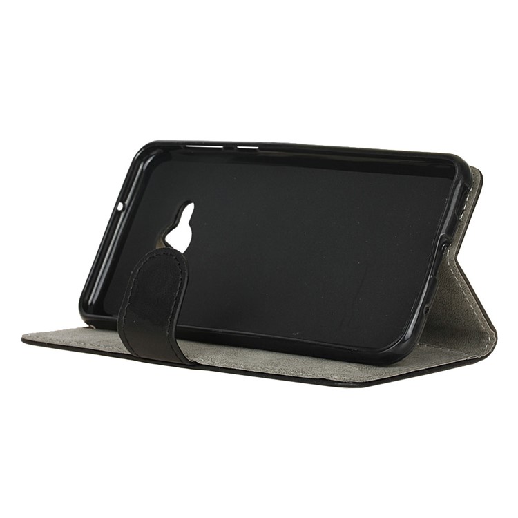 Wallet Leather Stand Case for HTC U Play - Black-6