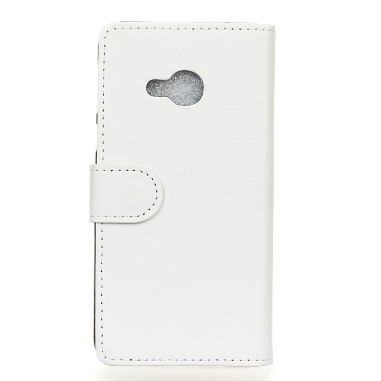 Wallet Leather Stand Cover for HTC U Play - White-3