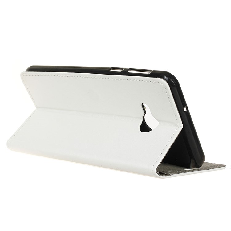 Wallet Leather Stand Cover for HTC U Play - White-7