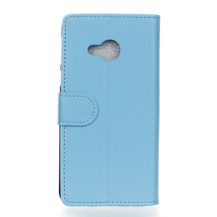 Leather Stand Case with Card Slots for HTC U Play - Blue-3
