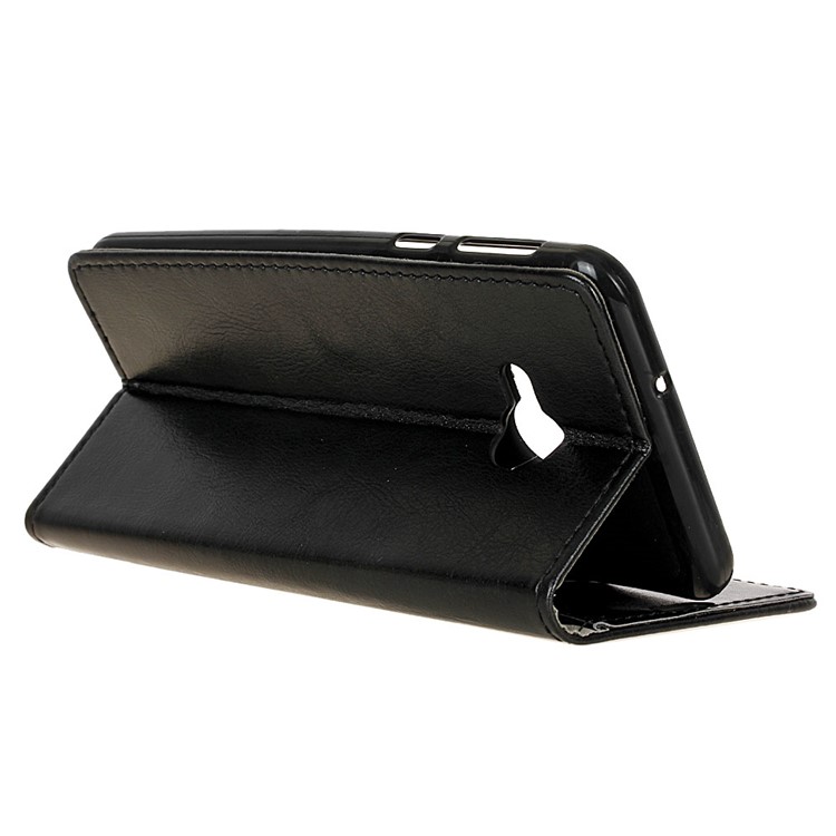 Crazy Horse Wallet Leather Stand Case for HTC U Play - Black-6