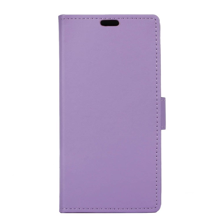 Wallet Leather Case with Stand for HTC One X10 - Purple-1