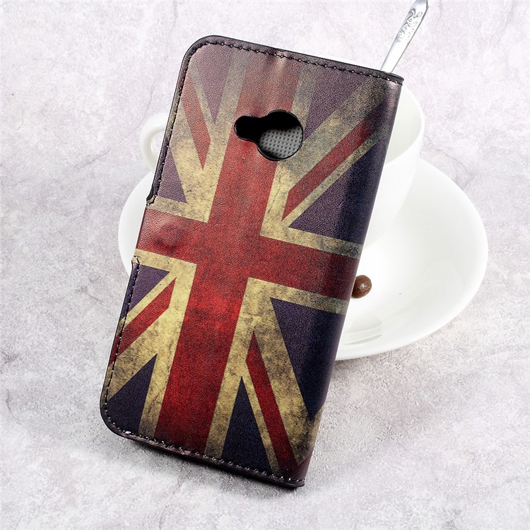 Pattern Printing Leather Wallet Folio Flip Case for HTC U Play - The British Flag-2