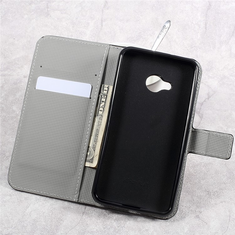 Pattern Printing Leather Wallet Folio Flip Case for HTC U Play - The British Flag-6