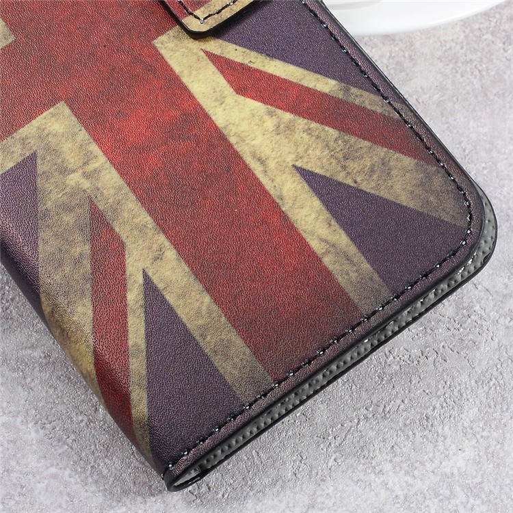 Pattern Printing Leather Wallet Folio Flip Case for HTC U Play - The British Flag-7