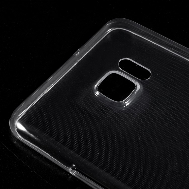 Ultra Thin Flexible TPU Mobile Phone Back Case for HTC U Ultra - Transparent-4