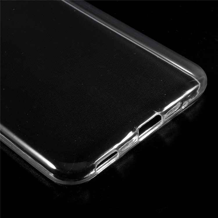 Ultra Thin Flexible TPU Phone Back Shell for HTC U Play - Transparent-3
