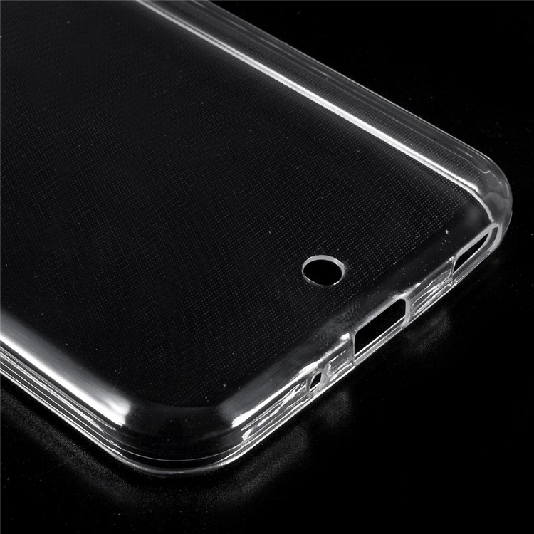 Ultra Thin Soft TPU Protective Back Cover for HTC 10 evo / HTC Bolt - Transparent-3