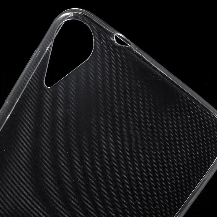 Ultra Thin Featherweight TPU Protective Phone Cover for HTC Desire 10 Lifestyle - Transparent-3