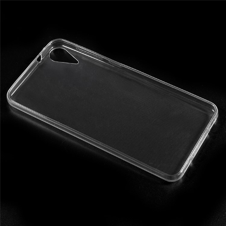 Ultra Thin Featherweight TPU Protective Phone Cover for HTC Desire 10 Lifestyle - Transparent-4