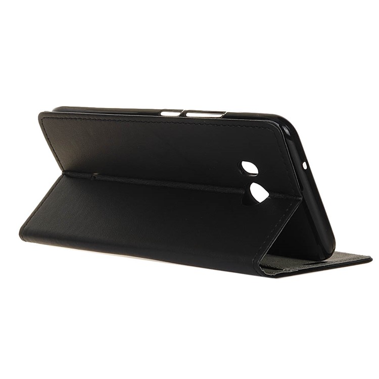 Wallet Leather Stand Case for HTC U11 - Black-5