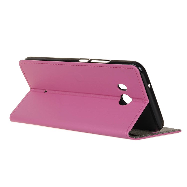 Wallet Leather Stand Accessory Casing for HTC U11 - Rose-5