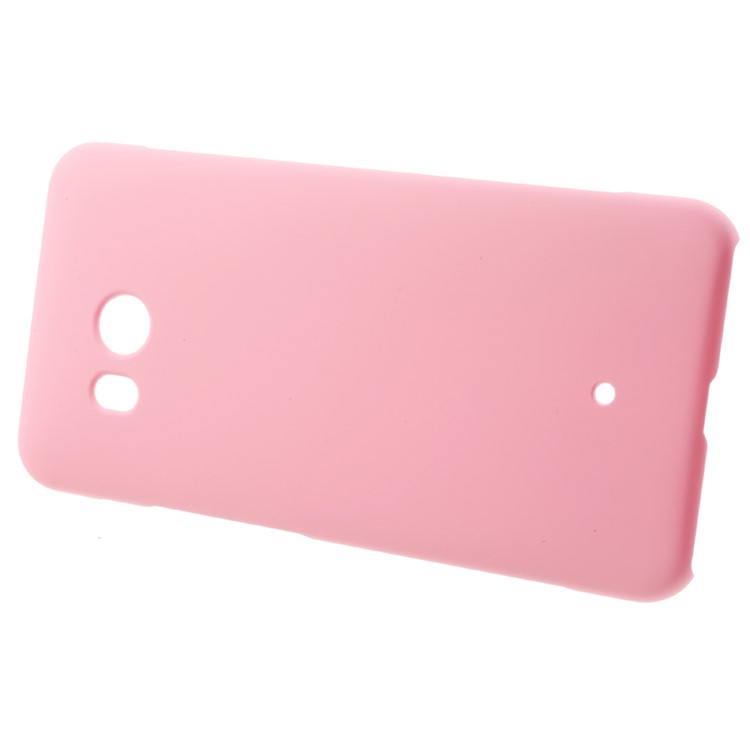 Rubberized PC Hard Mobile Phone Shell for HTC U11 - Pink-2