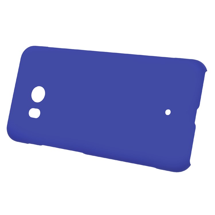 Rubberized Plastic Hard Back Shell for HTC U11 - Dark Blue-2