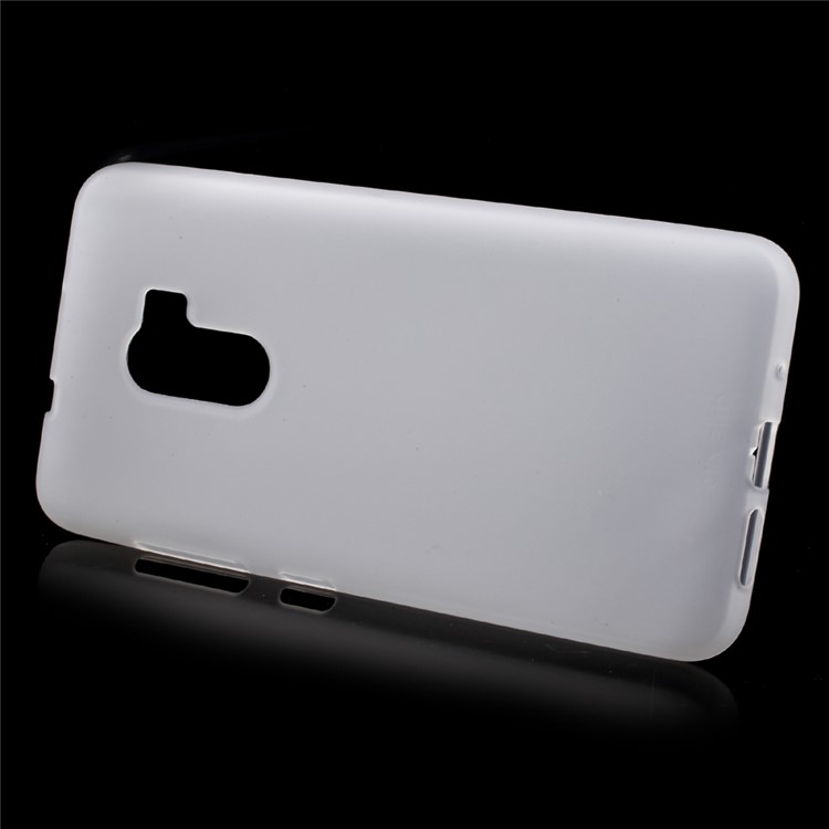 Matte Soft TPU Phone Case for HTC One X10 - White-2