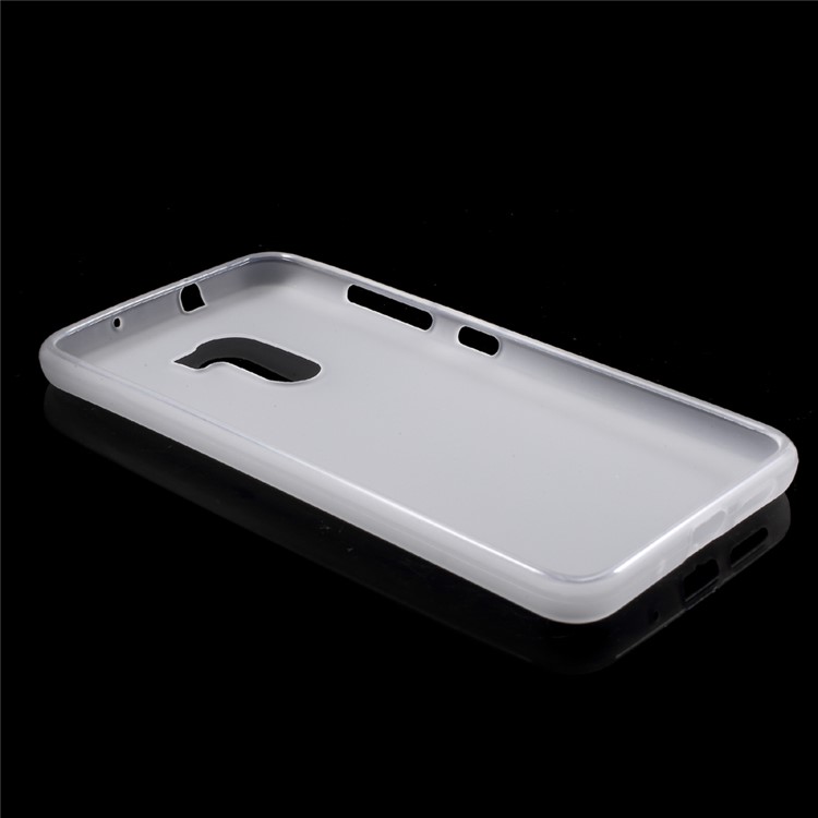 Matte Soft TPU Phone Case for HTC One X10 - White-4