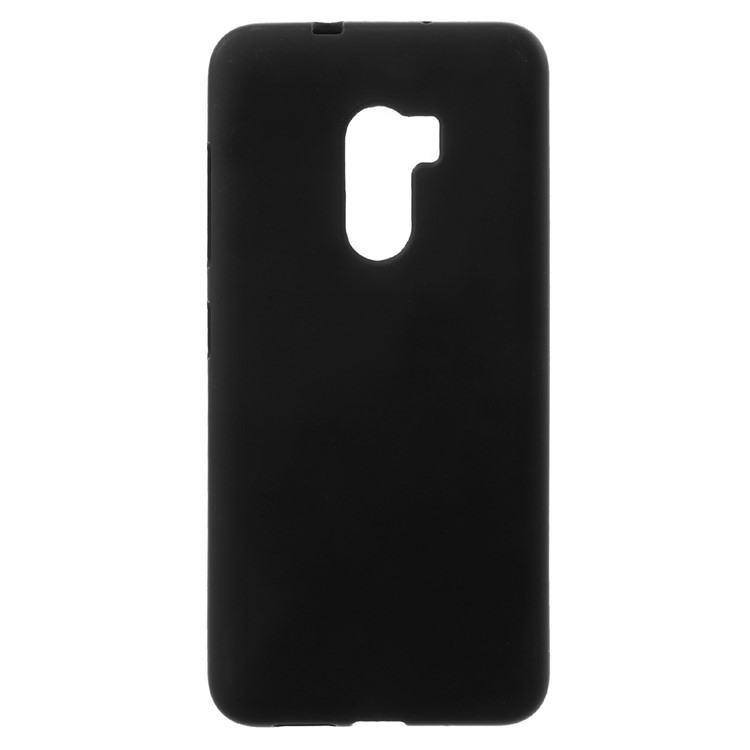 Matte Soft TPU Phone Cover for HTC One X10 - Black-1