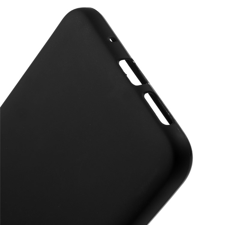 Matte Soft TPU Phone Cover for HTC One X10 - Black-4