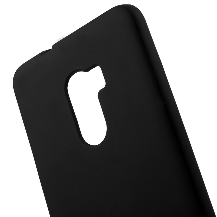 Matte Soft TPU Phone Cover for HTC One X10 - Black-5