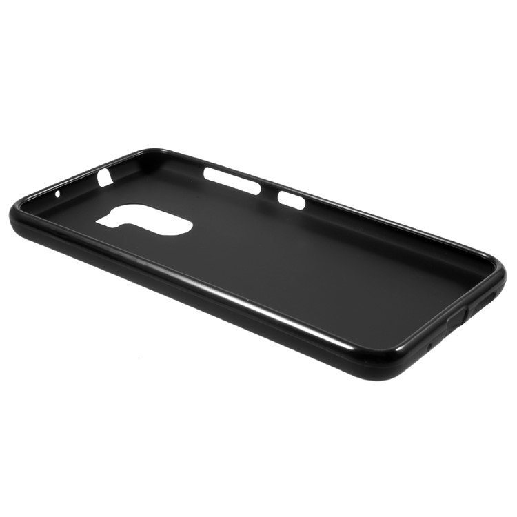 Matte Soft TPU Phone Cover for HTC One X10 - Black-7