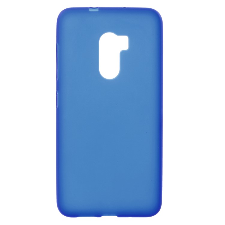 Matte Soft TPU Mobile Phone Shell for HTC One X10 - Blue-1