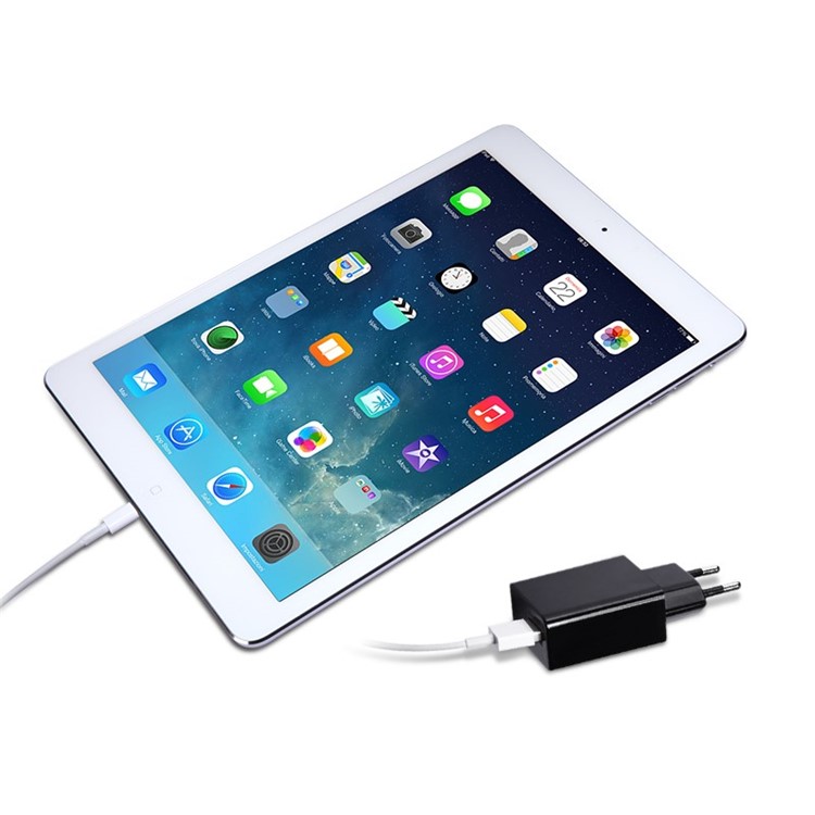 NILLKIN EU Plug 5V 2A Top Speed Charge AC Adapter for iPad iPhone Smartphone Table MP3, etc - Black-4