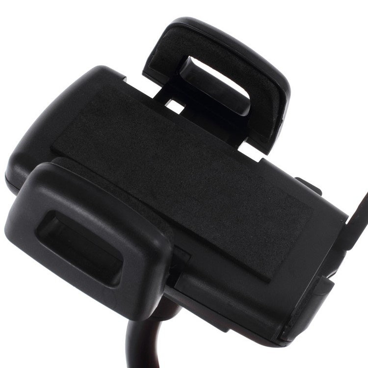 Rotatory USB Charger Car Mount Holder for iPhone Samsung HTC, Width: 35-82mm-4