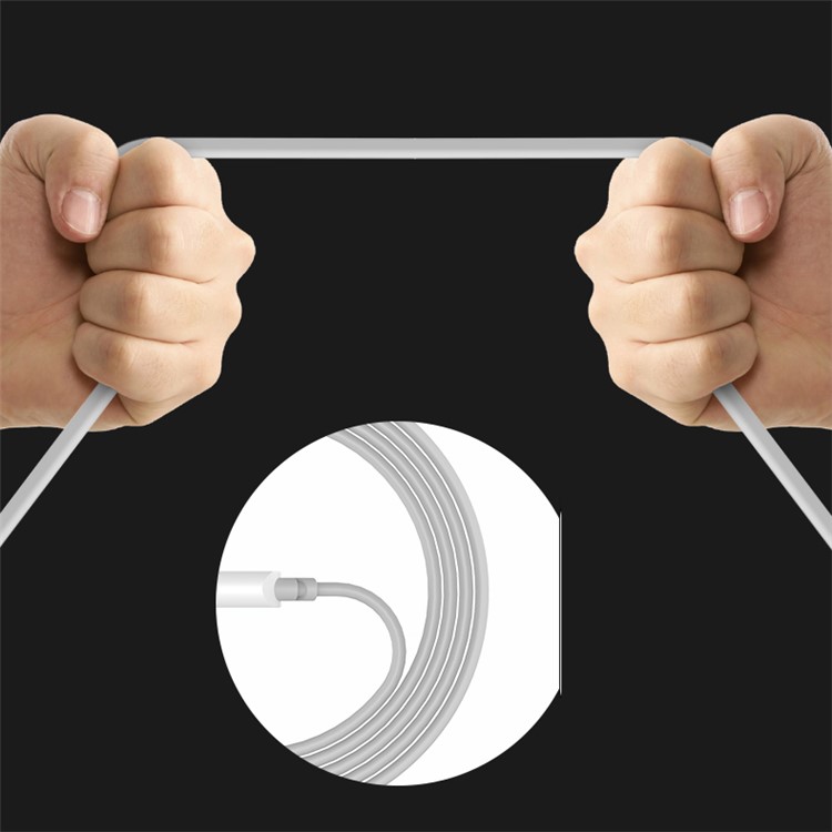 USAMS Double Ports USB Travel Charger + Micro USB Charging Cable for Huawei Xiaomi - White / EU Plug-8