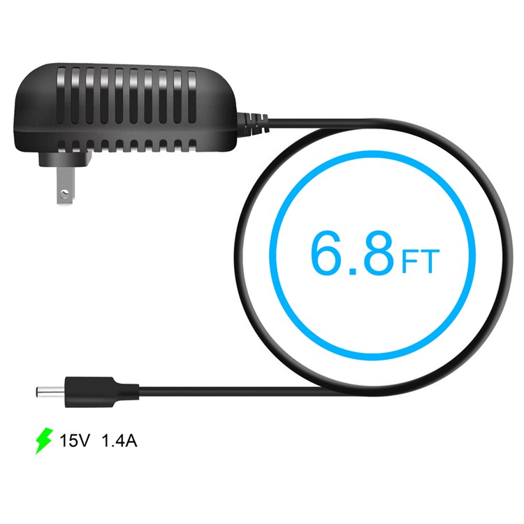 K13 21W Wall Charger for Amazon Echo/Fire TV/Echo Show - US Plug-3