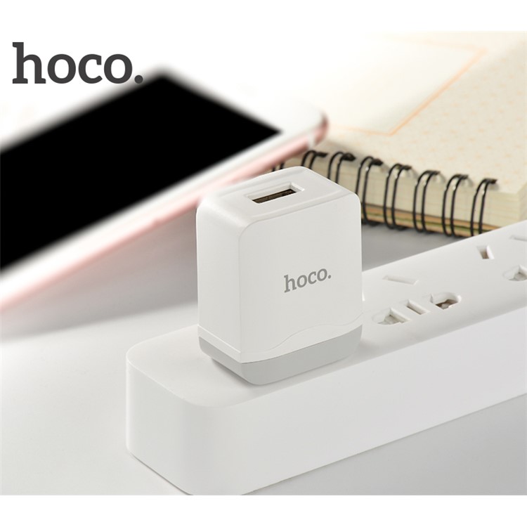 HOCO C22 Little Superior USB Ports Wall Travel Charger + Micro USB Charging Cable - US Plug-8