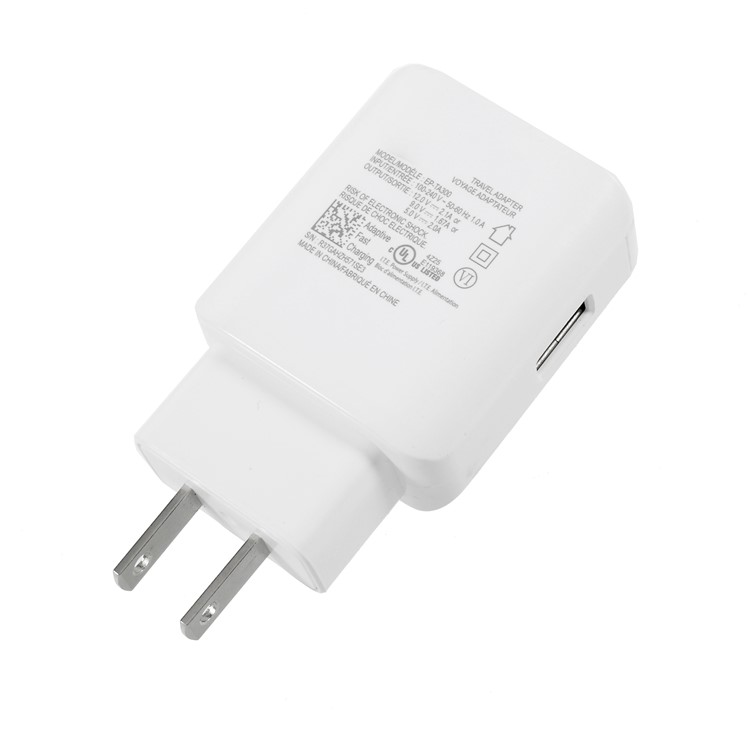 OEM EP-TA300 Fast Charging Adapter Travel Charger for Samsung Galaxy Note 8/S8/S8 Plus etc. - White / US Plug-4