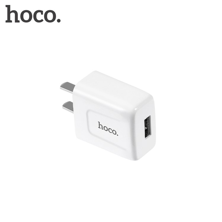 HOCO C2 5V 2.1A Wall Charger Adapter + USB Type-C Cable Kit for Samsung Huawei Sony - US Plug-3