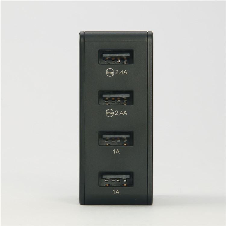 PISEN 4-Port Portable USB Charger Travel Charger Wall Charging Station Adapter-19