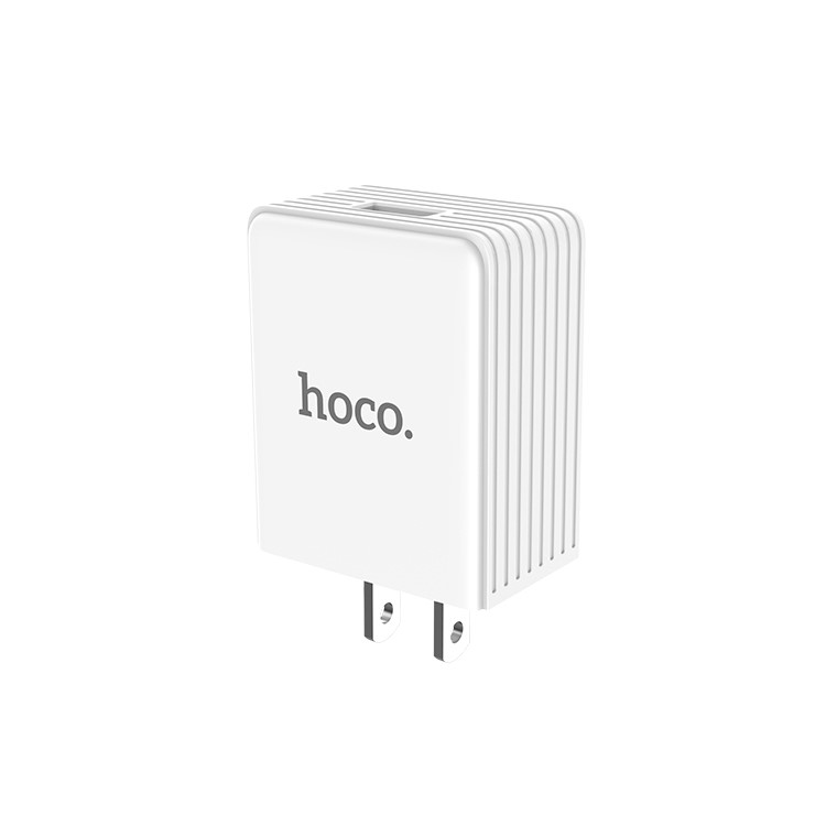 HOCO C34 Single USB Quick Charge QC 3.0 Wall Charger for iPhone Samsung Huawei - US Plug-5