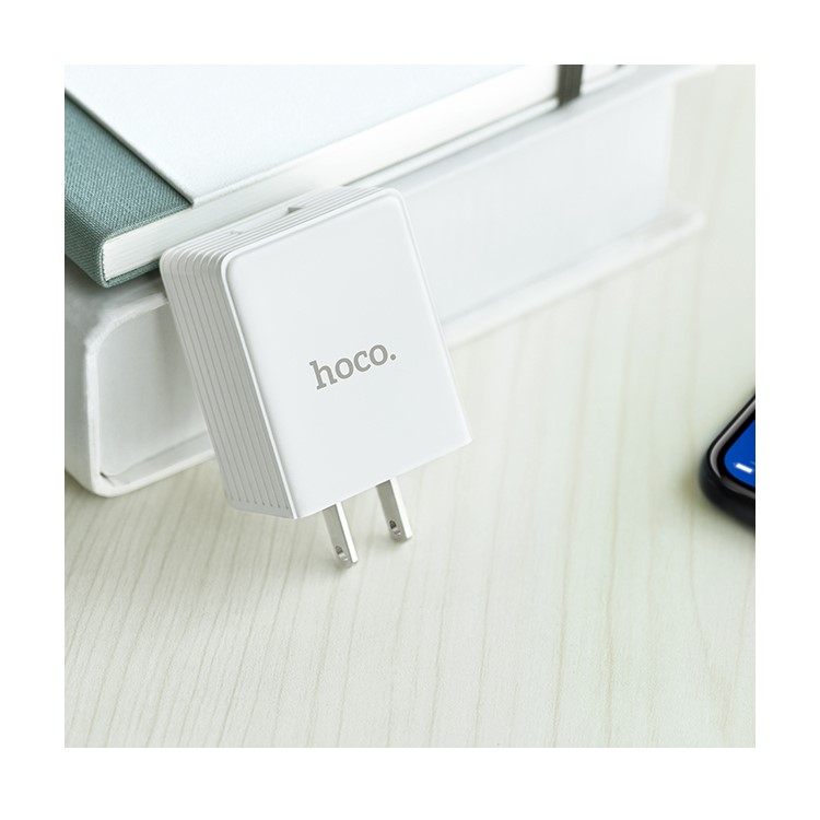 HOCO C34 Single USB Quick Charge QC 3.0 Wall Charger for iPhone Samsung Huawei - US Plug-8