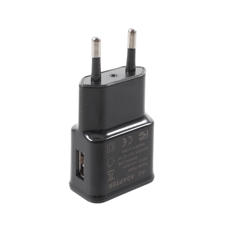 USB Travel Charger + Micro USB Data Transfer Charging Cable for Huawei Xiaomi - Black-6