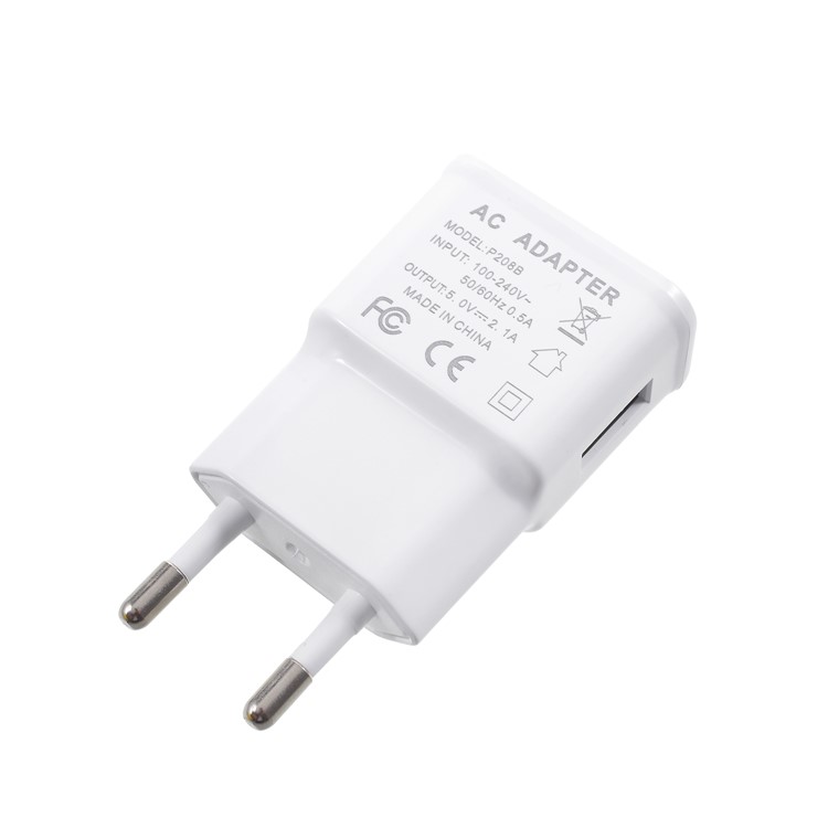 USB Travel Charger + Micro USB Data Sync Charging Cable for Huawei Xiaomi - White-4