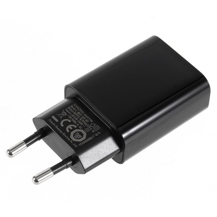 MDY-08-DF OEM Xiaomi Quick Charge 3.0 Travel Wall Charger Adapter - EU Plug / Black-2